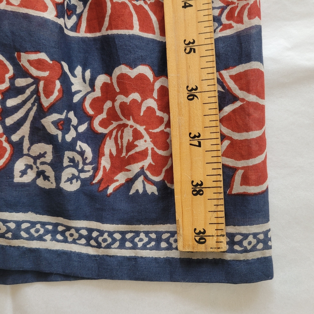 🌻Sundance tiered boho cotton maxi skirt.Floral print Sz 12 excellent condition - Picture 12 of 13